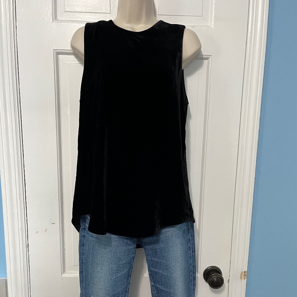 THEORY OVERSIZED SLEEVELESS TOP